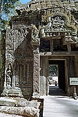 Ta Prohm temple - the imposing eastern gopura of the fourth enclosure